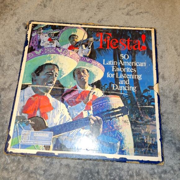 VTG Fiesta! Latin American Music Vinyl 1968, Reader's Digest - Picture 1 of 13